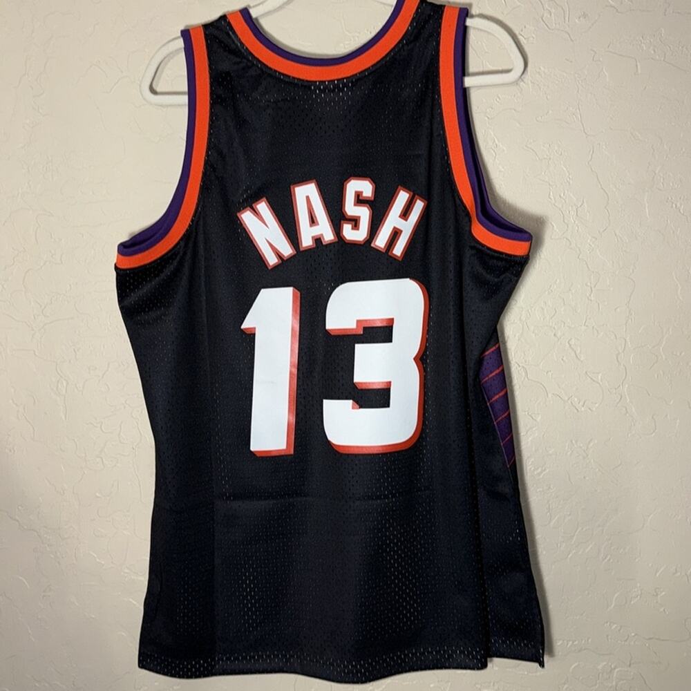 Mitchell and Ness NWT Phoenix Suns Steve Nash 96-97 hardwood classics jersey - Picture 7 of 7